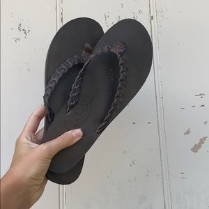 Flirty double braided rainbows